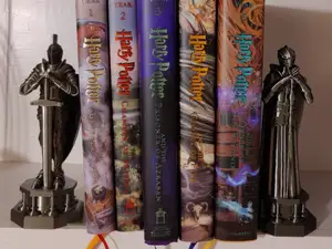 Harry Potter Chess King and Queen Bookends