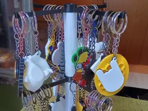 Keychain stand