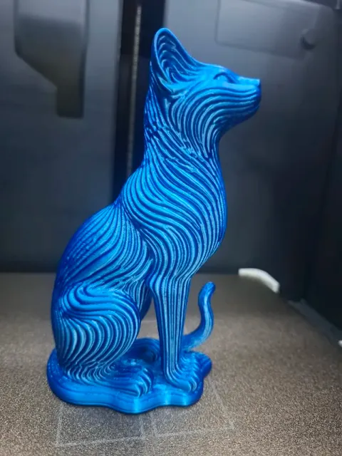 Elegante y moderna escultura de gato - No soportes — Фото 2 из 4