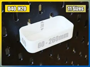 IKEA Skadis Container D40 H20