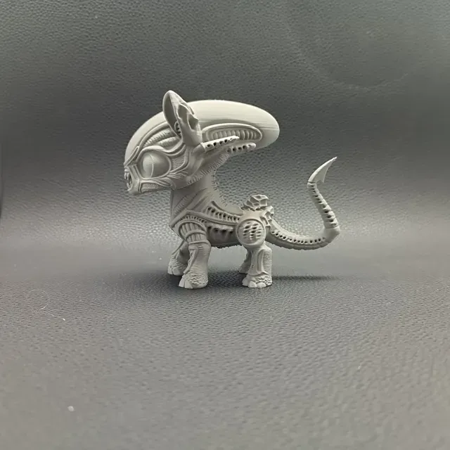 Xeno Pony Chibi - MLP - Cute Pony Xenomorph Toy — Image 4 of 5
