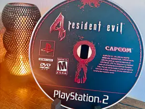 PS2 Disc Wall Art | Resident Evil 4