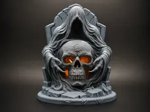 Grim Reaper Skull Halloween Lantern