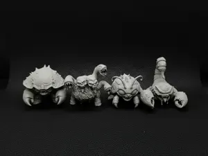 Fallout Chibi Monsters - Cute Wasteland Beasts