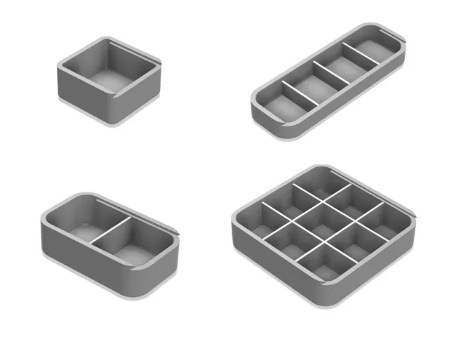 Customizable Box with Slide Lid (Parametric Box) — Фото 3 из 10