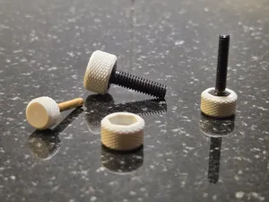 Pressfit Knurled Screw Caps to DIN 933 Hex-Screws