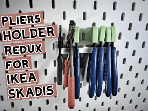 Pliers Holder for Ikea Skadis - 2 compartments