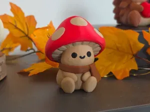 Cute Mushroom Buddy | Autumn Decor