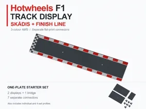 Hotwhells F1 Track Display for SKÅDIS