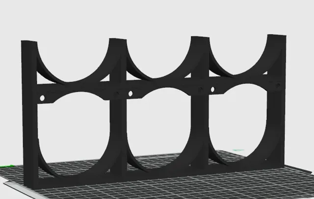 hockey puck stand on the wall — Image 3 of 4