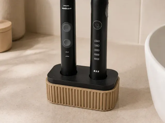 Duo Zahnbürstenhalter – zweiteilig & herausnehmbar