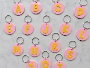 Sweetheart Initial Keychains (Commercial!)