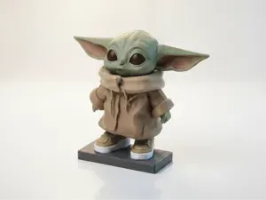 Grogu Baby Yoda Figurine Star Wars 3D Printable
