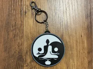 Yin & Yang Meditation Keychain