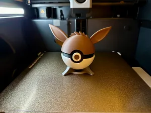 Pokeball stand for Eevee monster ball