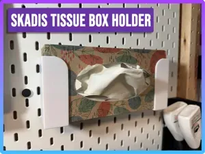 Skadis Tissue Box Holder - IKEA Skadis Tempobox