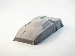Lamborghini Countach Clothed Car 3D Printable