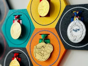 Medal display