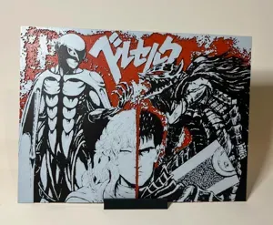 Berserk Guts and Griffith Hueforge