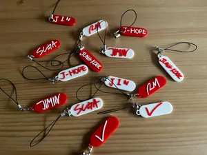 Charms - BTS - Nombres - Firmas
