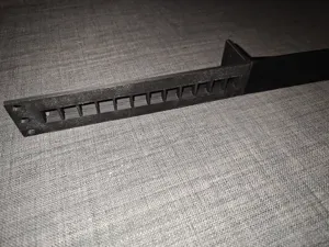 19" rack keystone patch panel 1u reinforced