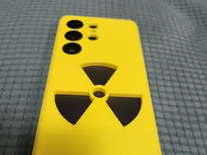 Galaxy s26 ultra case with radiation label