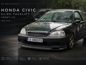 Honda Civic EJ/EK Facelift Front Lip (1999–2000)
