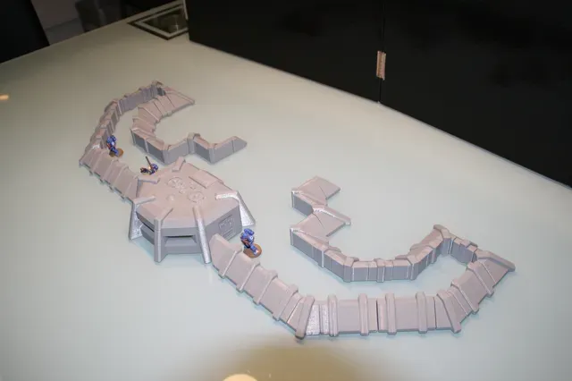 Wargaming compatible Bunker and Defence Wall (40k) — Image 3 of 14
