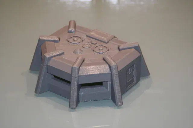 Wargaming compatible Bunker and Defence Wall (40k) — Image 5 of 14