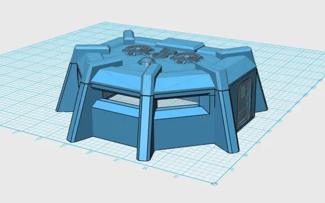 Wargaming compatible Bunker and Defence Wall (40k) — Image 7 of 14