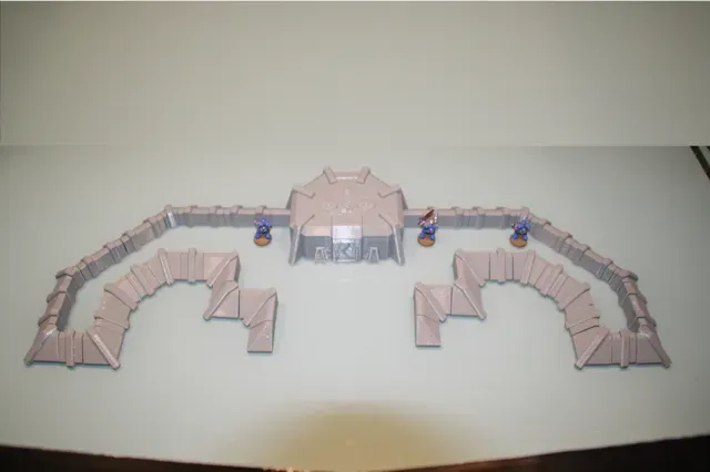 Wargaming compatible Bunker and Defence Wall (40k) — Image 4 of 14