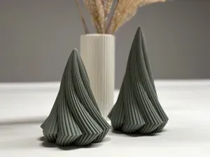 Twisted Christmas Trees (light compatible)