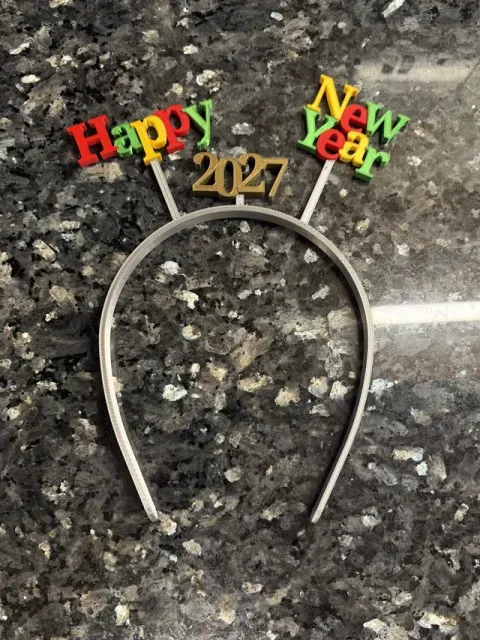Happy New Year 2027 Headband — Image 4 of 4