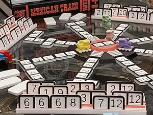 MEXICAN TRAIN (NUMERALS) - Bookcase Edition