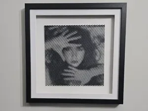 Kate Bush Halftone Wall Art by Ikonic3D