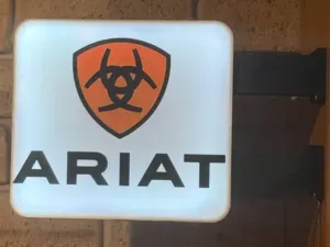 Ariat - 2 Sided Lightbox Wall Mount Sign