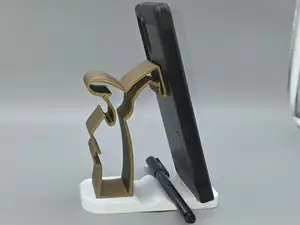 Phone Stand La Linea  with Pen Holder