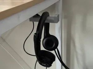 Headphone Hanger Hook | Underdesk Headphone Hanger