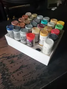 IKEA Alex miniature paint sorting box