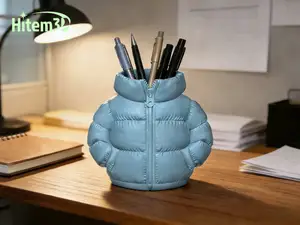 超火羽绒服笔筒摆件,虽然不能穿,但能装笔!