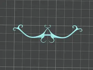 Cupid themed Bow for Monster High Doll (V2)