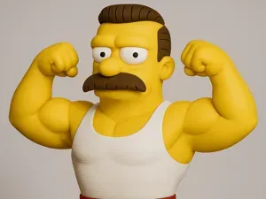 Strong Man - The Simpsons - Adorable Model