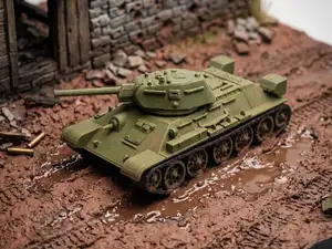 T-34/76 1942 meduim tank model 1/72