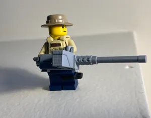 TacticalBrick M2 Browning 50 cal machine gun