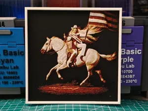 Beyoncé "Cowboy Carter" Album - Hueforge Art