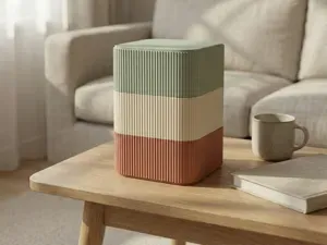 KOVA Modular Stackable Storage Box Minimal Ribbed 