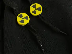 Radiation Hoodie Drawstring Beads