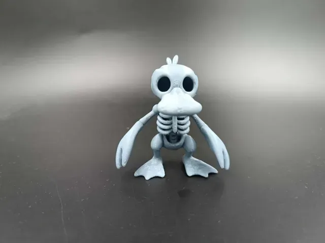 Psyduck Skeleton Model Pokemon Kawaii - Anime — Фото 3 из 7
