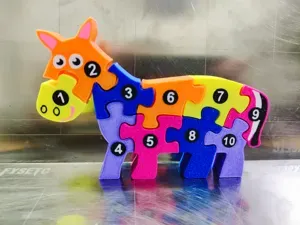 Montessori - Puzzle Horse