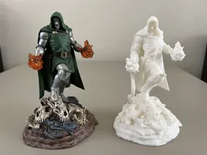 Dr. Doom - Dottor Doom - Marvel Figure Fiamme